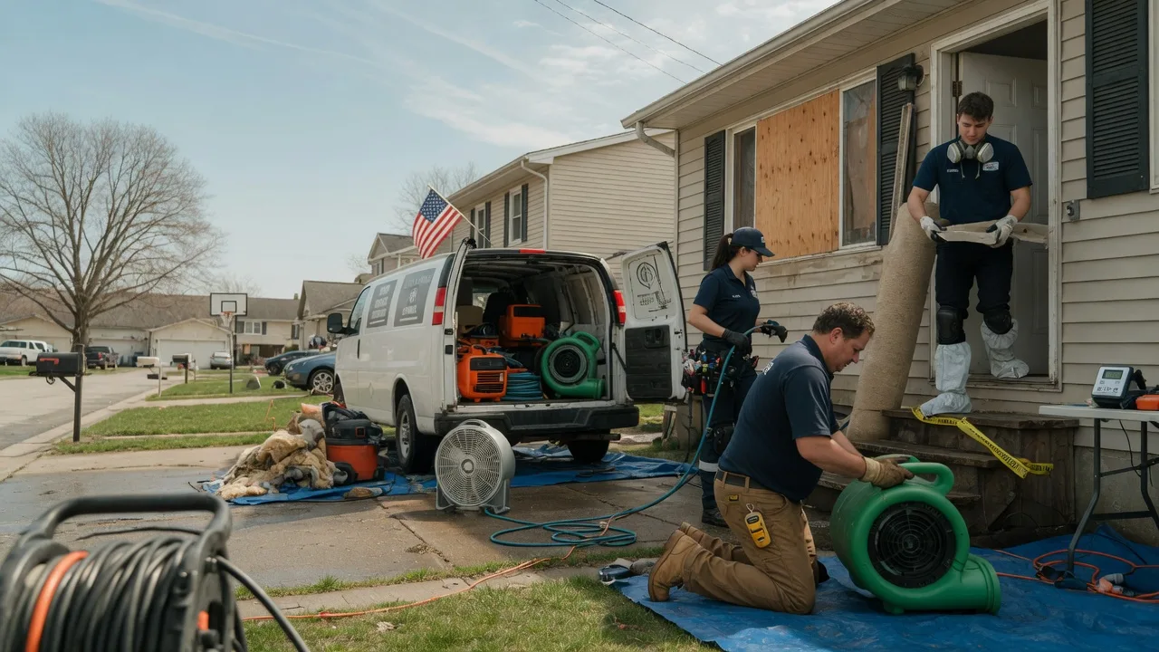 Water Damage Restoration in Baker, WV near me